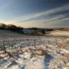 Another slope along the
subtle rolling hills of
Monona County.