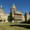 Iowa State Capitol.
(north angle)