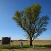 Kansas historical marker.
"Homestead Of A Genius"
Amy, Kansas.