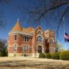 Rush County Courthouse.
(south angle)