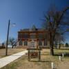 Old Logan County Courthouse.
(main view)
Russell Springs, KS.