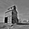 Charactoristic 1920's
grain elevator.
West-central Kansas.