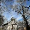 'Fossil' of a 1920's church.
Belvidere, KS.