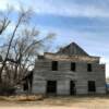 1904 hotel remains.
Belvidere, KS.