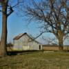 Classic old lean-to barn.
Crawford County, KS.