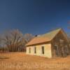 1885 Cottonwood Schoolhouse.
Near Wamego, Kansas.