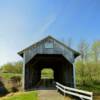 Grange City/Hillsboro Covered Bridge.
('peak thru' view)