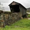 Goddard White Covered Bridge.  
(west angle)