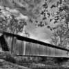 Switzer Covered Bridge
(black & white)
Built 1855.
Near Frankfort, KY.