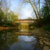 Colville Covered Bridge.
(from the west)
Reflecting off of the
South Fork Licking River.