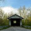 Colville Covered Bridge.
(frontal 'thru-view')
