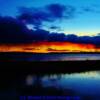 Mid autumn sunset-on Pemadumcook Lake