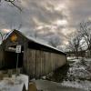 Burkeville Covered Bridge.
(west angle)