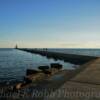 Ludington Pier & Lighthouse~
(Early August evening).