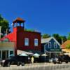Quaint colorful tourist shops~
Suttons Bay, Michigan.
