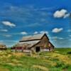 Frontal view of the ole' barn 
& hen house.
Near the Iowa border.
(Nobles County, MN).