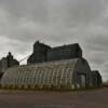 Vintage 1950's metal
grain elevator complex.
Wanda, Minnesota.