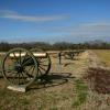 An arrey of 1860's 
Civil War guns.
Hinds County, MS.