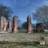 More remains of the 
1852 St John's Church.
Glen Allan, MS.