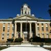A frontal peek at the
Simpson County Courthouse.
Mendenhall, MS.