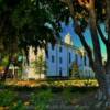 Lafayette County Courthouse.
'through the trees'