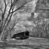 Locust Creek Covered Bridge~
Built in 1868.
Near Meadville, Missouri.