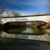 Union Covered Bridge.
(reflective angle)
Monroe County.