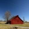 Beautifully painted red barn.
Near Arcola,MO.