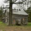 Long abandoned modest
squatters residence.
Douglas County, Missouri.