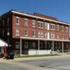 Old Hotel and plaza building.
Plattsburg, MO.