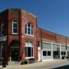 Plattsburg, Missouri.
(looking south along Main Street)