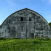 1940's style quonset barn.
(frontal view)