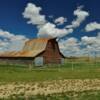 Typical east Montana barn.
Carter County, MT.