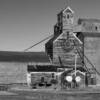 1940's grain elevator complex.
Flaxville, MT.
