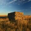 Stone remains of a ranch house.
Theony, Montana.