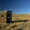 Virgelle rail signal shack.
(c. 1915)
Virgelle, MT.