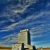 Gallatin Valley grain elevator.
(south angle)