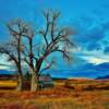 Some interesting scenery-near Roundup, Montana