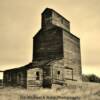 Early 1900's northern Montana grain storage elevator