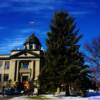 Forsyth, Montana Courthouse-in November
