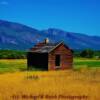 Old farm-hand's cabin-near Kalispell, Montana