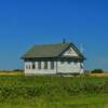 1905 Schoolhouse.
Saunders/Cass County-line.