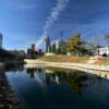 Omaha skyline.
Gene Leahy Lake.