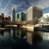 Omaha Skyline.
Gene Leahy Lake.
(close up)