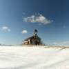 1883 Blackstone schoolhouse.
(in winter)
Burt County, NE.