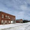 Ulysses, Nebraska.
'ghost-like'
business district.