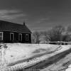 B&W of the
1872 Oak Hill School.
Otoe County.