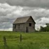 Close up view of this
1929 shed barn.
Kimball County, NE.