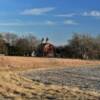 Picturesque double-cupola barn near Waverly, NE.