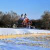 Another peek at this gorgeous double-cupola barn in
Lanscaster County.